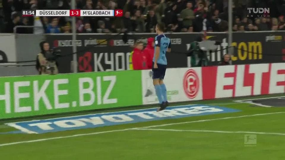 ¡GOOOL! Florian Neuhaus anota para Borussia Mönchengladbach