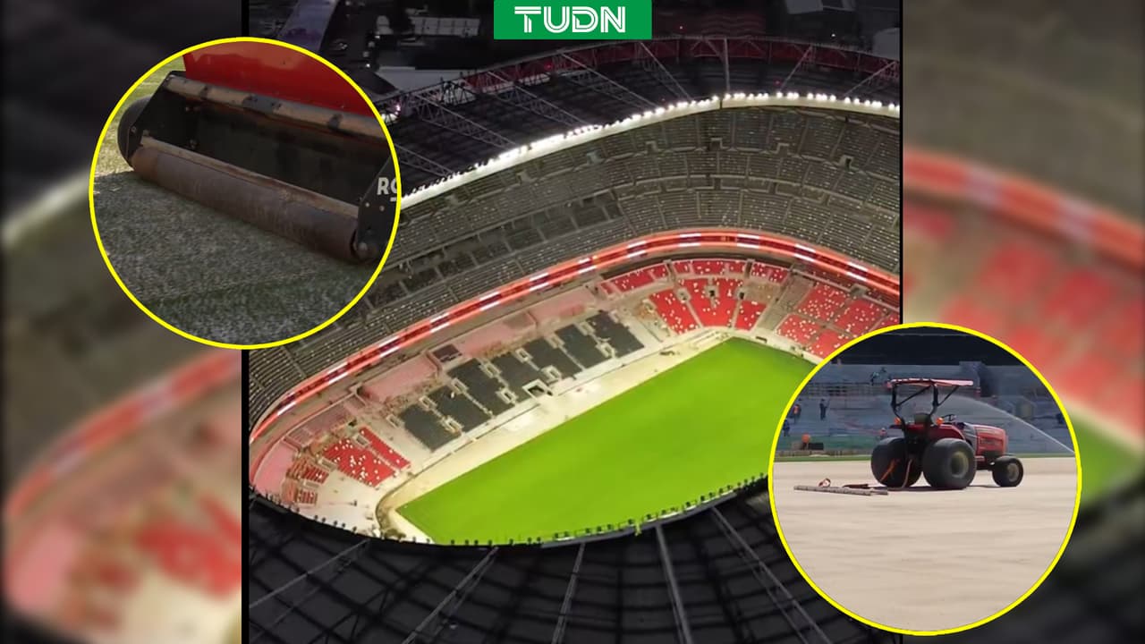 Así se construyó la cancha del estadio Banorte