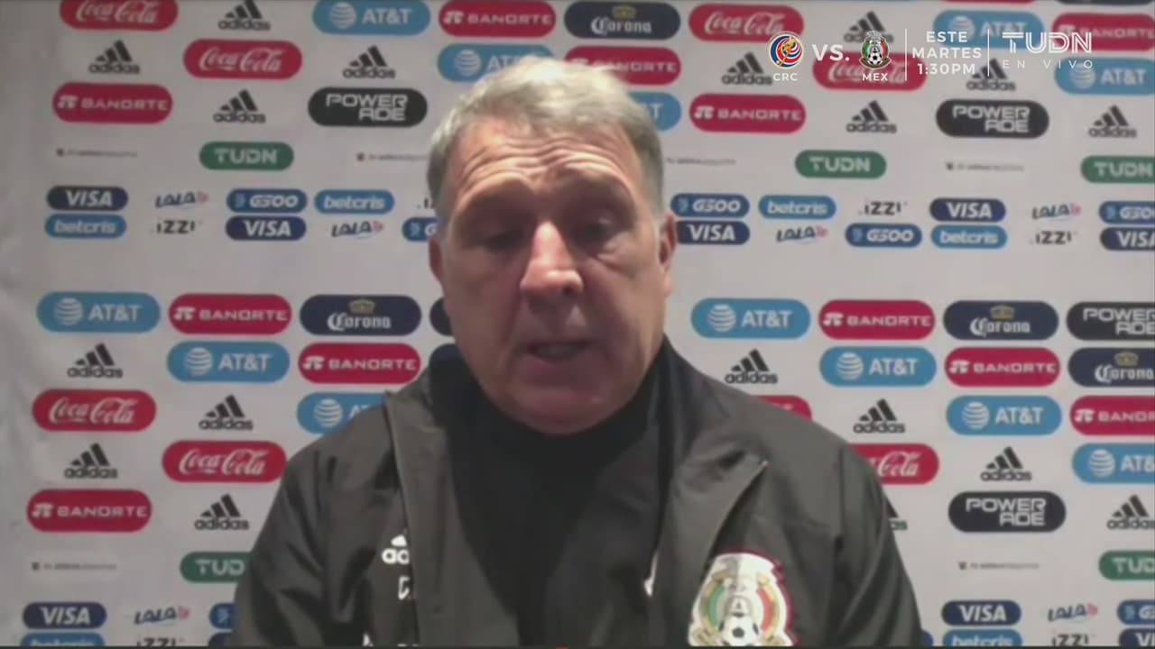 Gerardo Martino no cree que perdieron por falta de centro delantero 