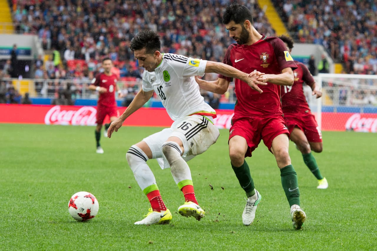 México parecía tener dominado a un cuadro luso que no contaba con Cristiano Ronaldo.