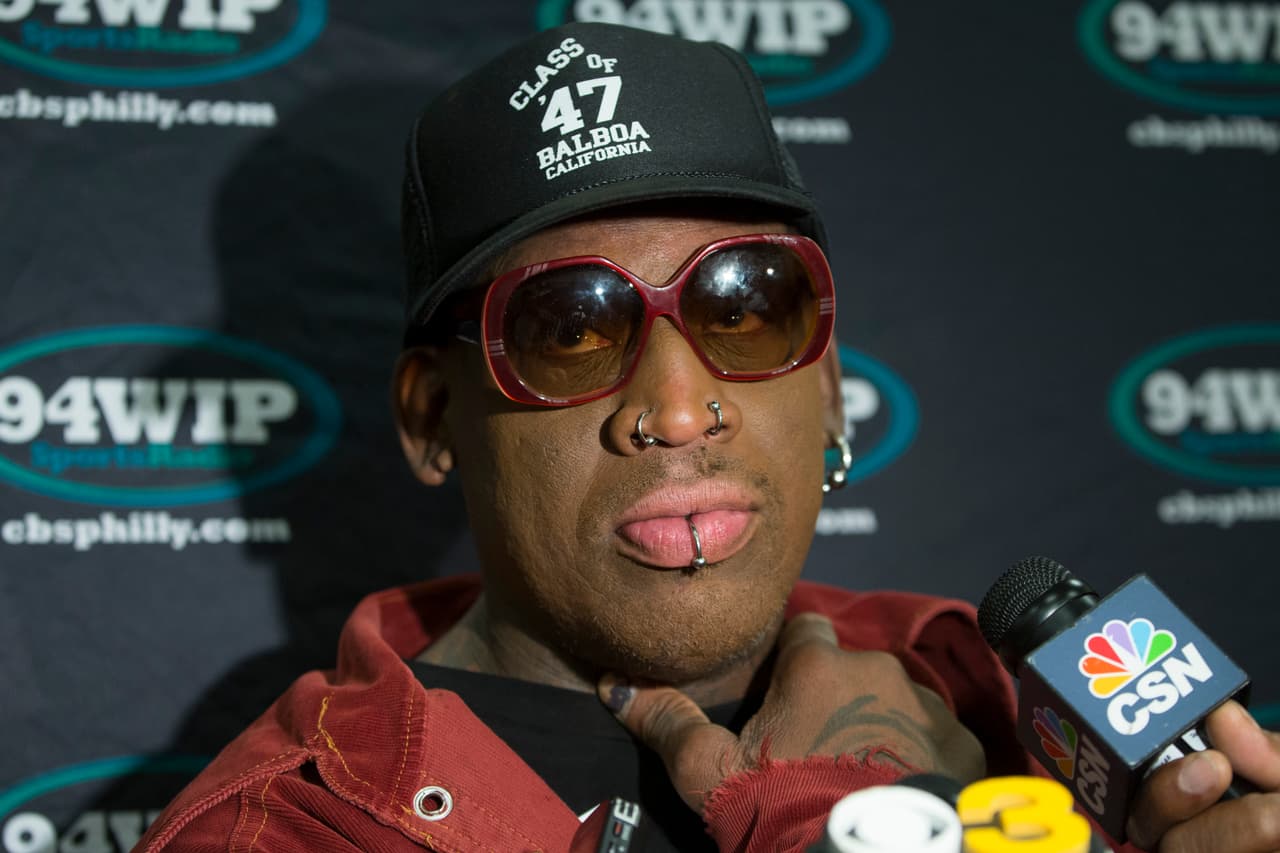 Otra vez en problemas, Dennis Rodman fue arrestado 