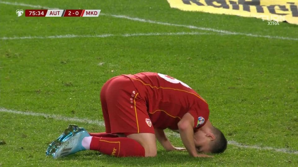 Tiro de esquina para North Macedonia