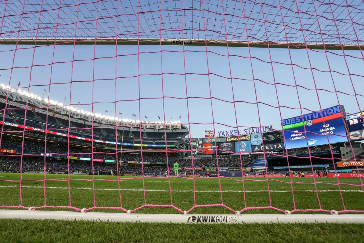 New York City FC juega sus partidos en el famoso Yankee Stadium.
<br>