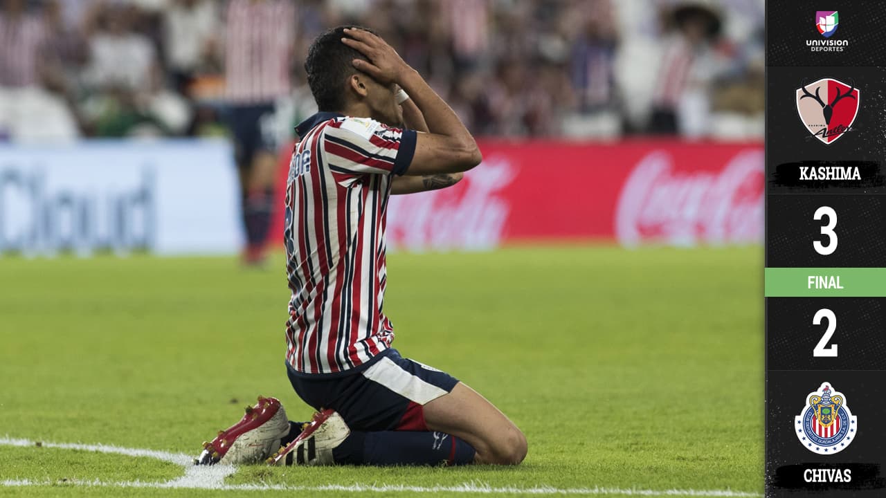 Chivas hace un papelón en el Mundial de Clubes y queda eliminado por el Kashima Antlers