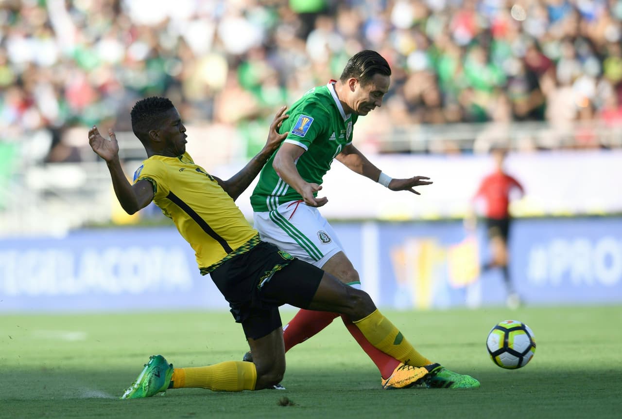 México tuvo una efectividad del 79% en sus pases, a diferencia del 89% de la selección de Jamaica.