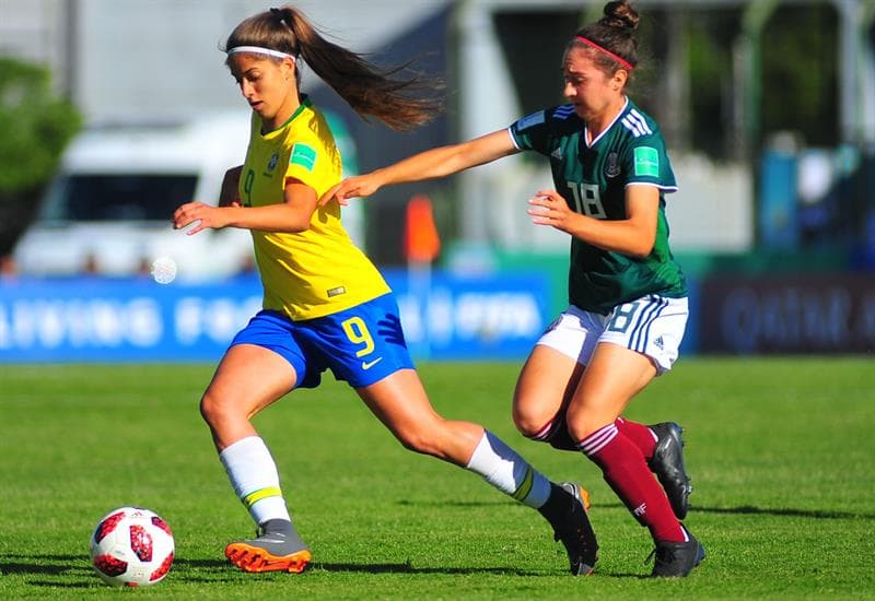 Brasil apeló a su tradición para imponer condiciones pero las mexicanas no se dejaron intimidar.