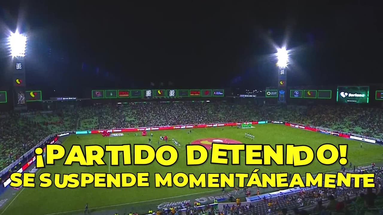 ¡Suspenden el partido de Santos y esta es la razón!