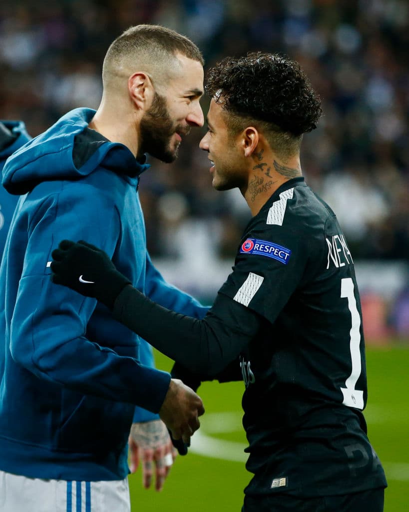 Benzema titular con el Madrid; Neymar a la banca del PSG
