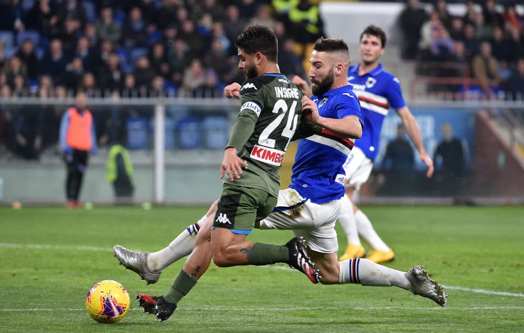 El mexicano, Hirving 'Chuky' Lozano' se quedó en la banca los 90 minutos en la visita del Napoli a la Sampdoria.
