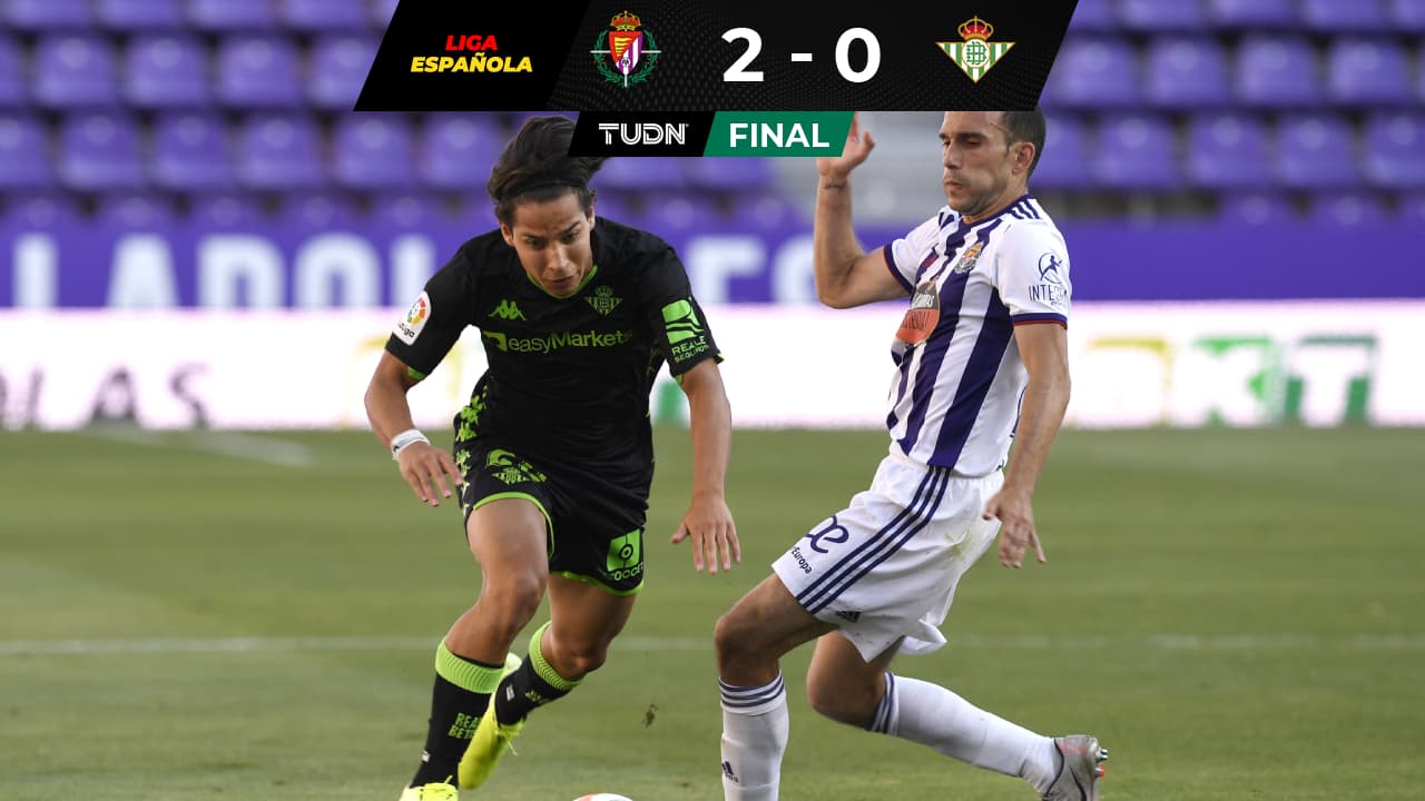 ¡Sin efecto Lainez! Betis se despide con derrota ante Valladolid
