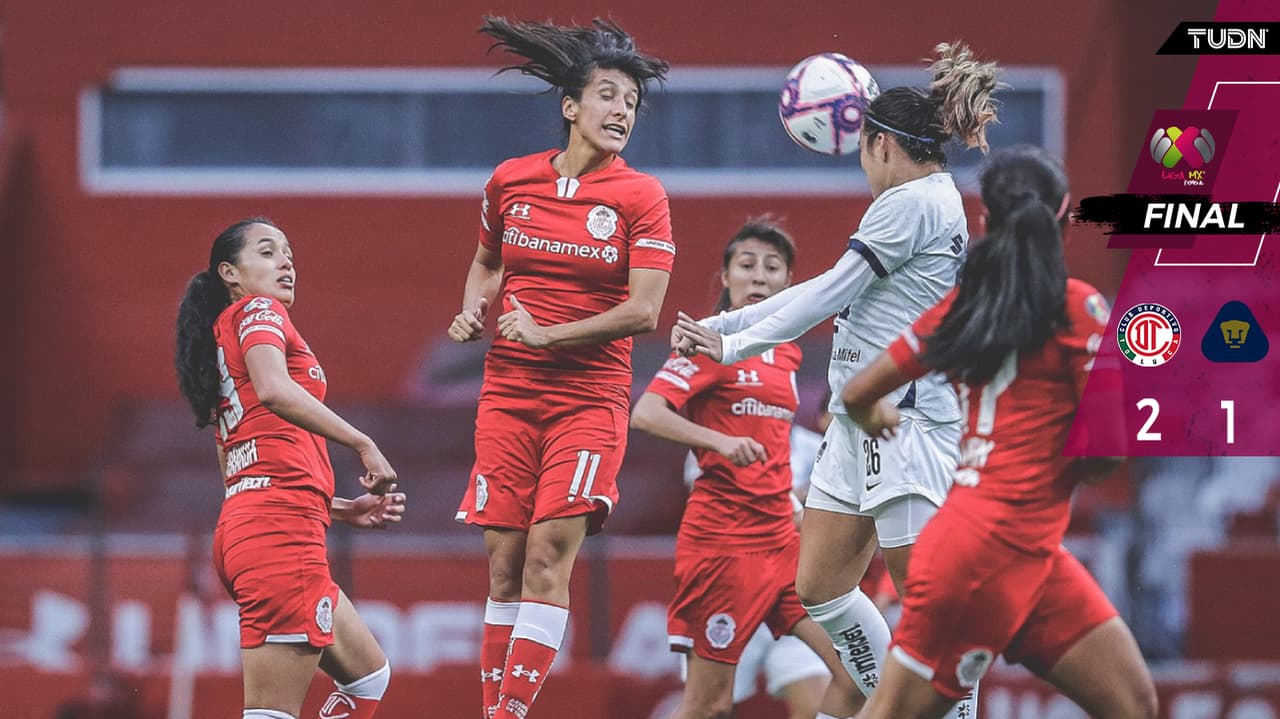 Pumas sufre voltereta ante Toluca en la Femenil
