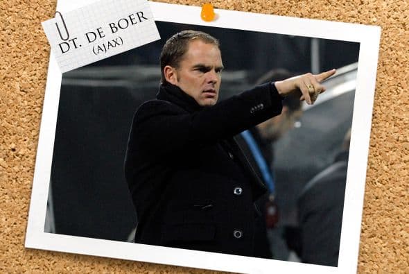 Todas estas figiras son dirigidas por Frank De Boer, uno de los nuevos técnicos de la escuela holandesa y que llevó al Ajax a acabar su sequía de títulos de Liga. La siguiente semana tendremos un nuevo Once ideal del balompié en Europa.