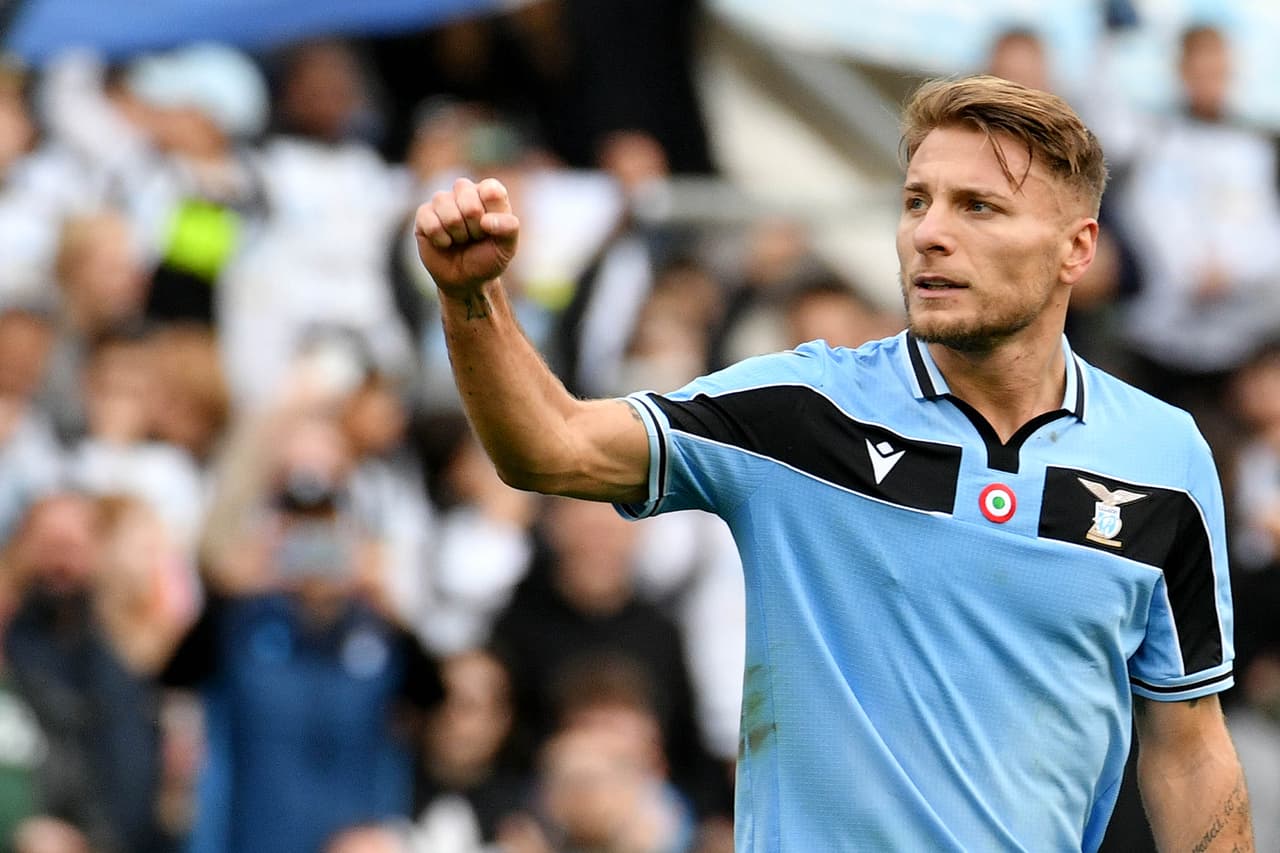 2 Immobile – Lazio | Para lograr 27 goles, el italiano tuvo que jugar 26 partidos. Su promedio es de 1.04 goles por partido en la Serie A.