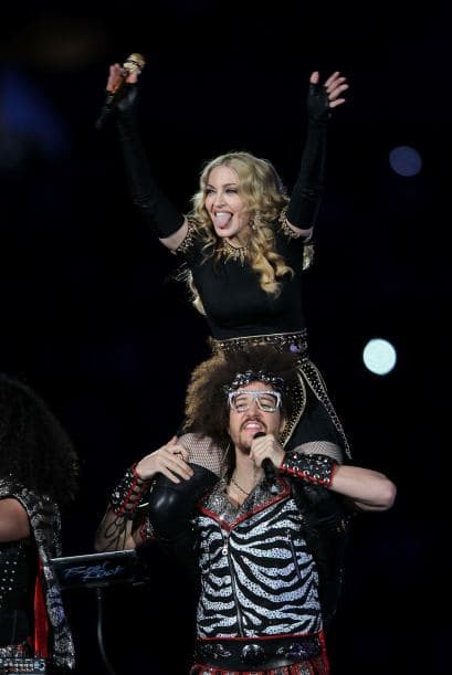 No cabe duda que Madonna se preparó muy bien para este show.
