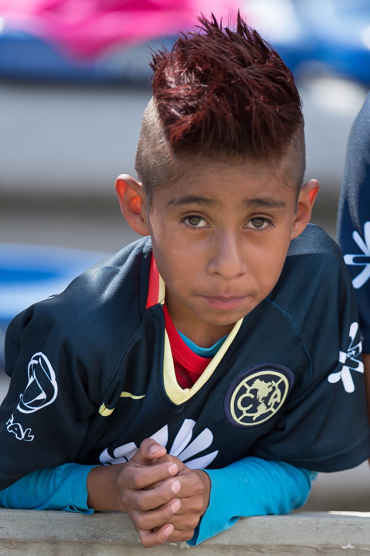Familias y niños fueron los principales protagonistas en las tribunas antes del comienzo del juego de la Jornada cinco. Como siempre, cada que el América visita la ciudad de Puebla, sus aficionados se hacen presentes.
