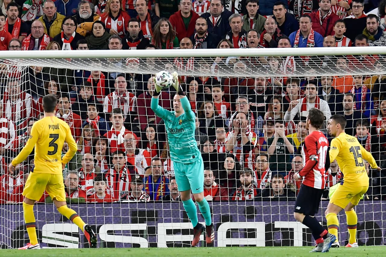 Con gol de Iñaki Williams al minuto 93, Athletic gana y elimina al Barcelona de la Copa del Rey.