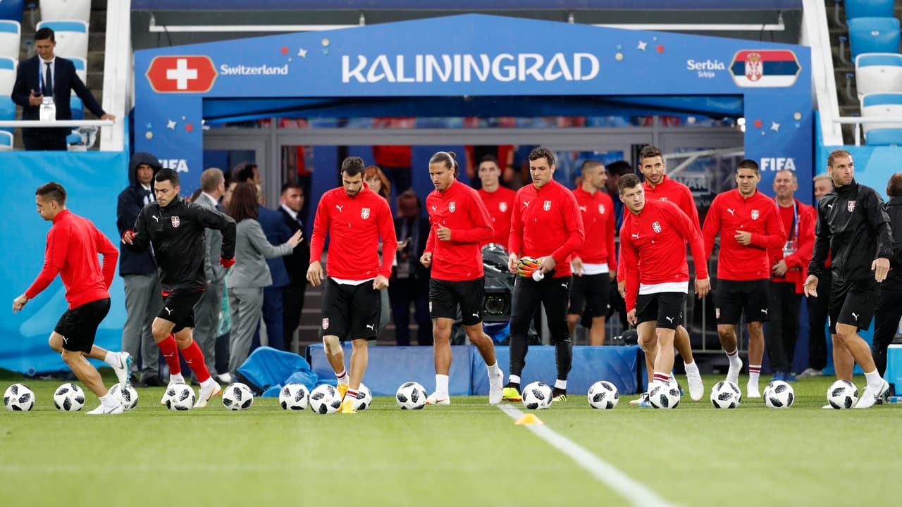 La selección de Serbia cerró su preparación de cara a su segundo compromiso de la fase de grupos de la Copa Mundial Rusia 2018. El Kaliningrad Stadium será la sede del partido ante Suiza.