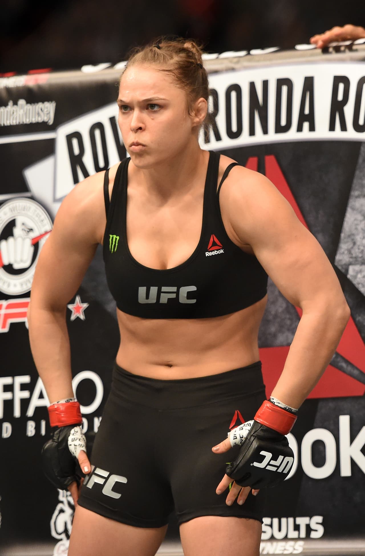 Rousey (11-0 MMA, 5-0 UFC) admite que se molestó por los comentarios de Mayweather y comenzó a pensar en un plan mientras estaba en su sofá un día después de la cirugía de rodilla el año pasado. Se prometió avergonzarlo por sus comentarios.