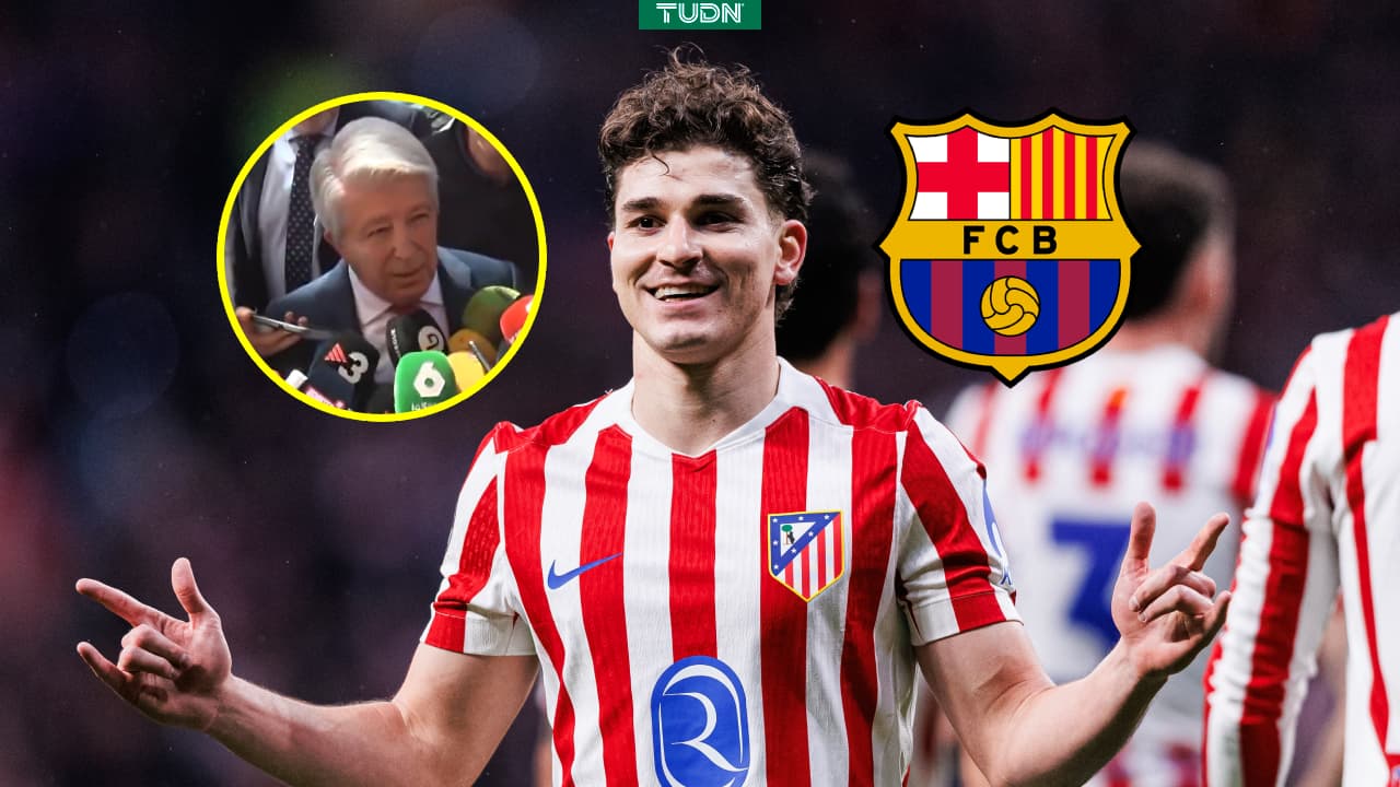 Atlético de Madrid se pronuncia a una posible salida de Julián Álvarez ¿al Barcelona?
