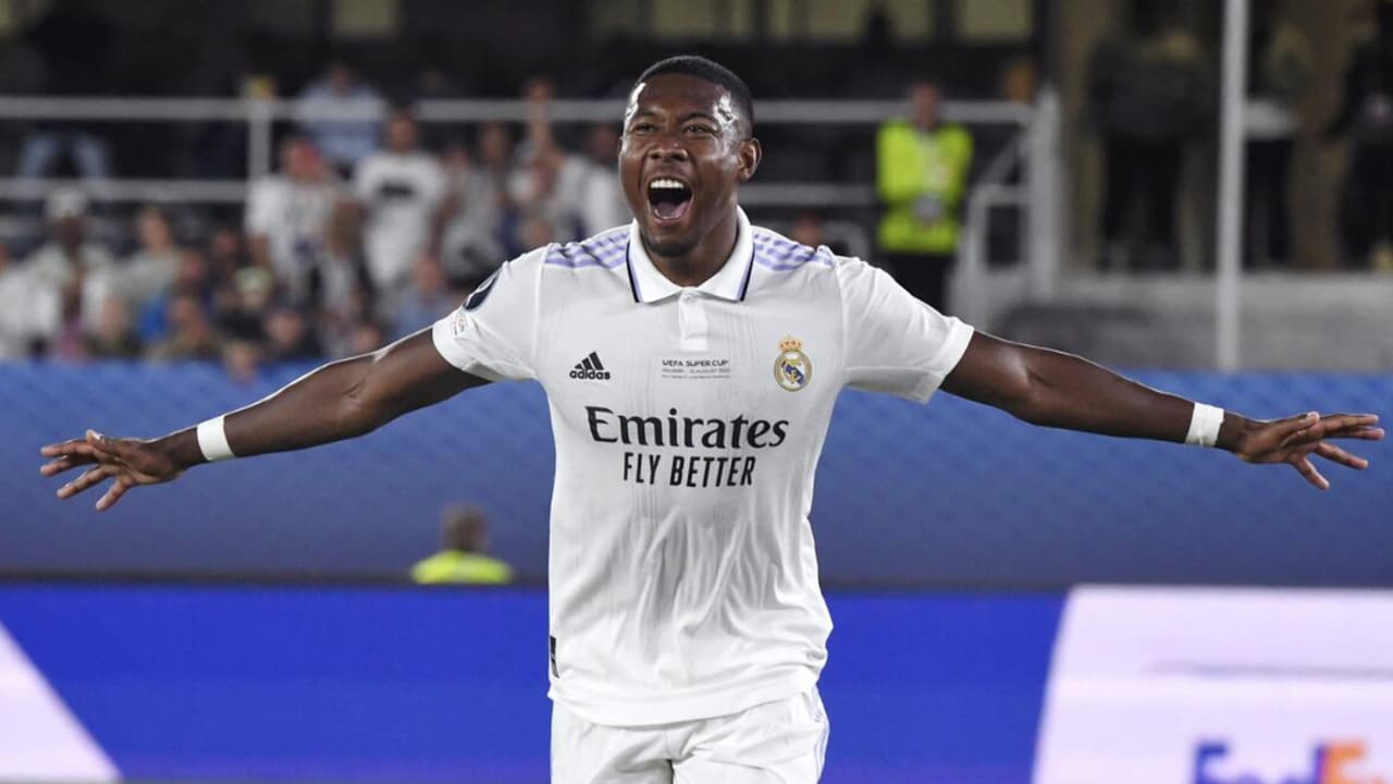 David Alaba, recuperado previo al derbi ante el Atlético por la Copa del Rey