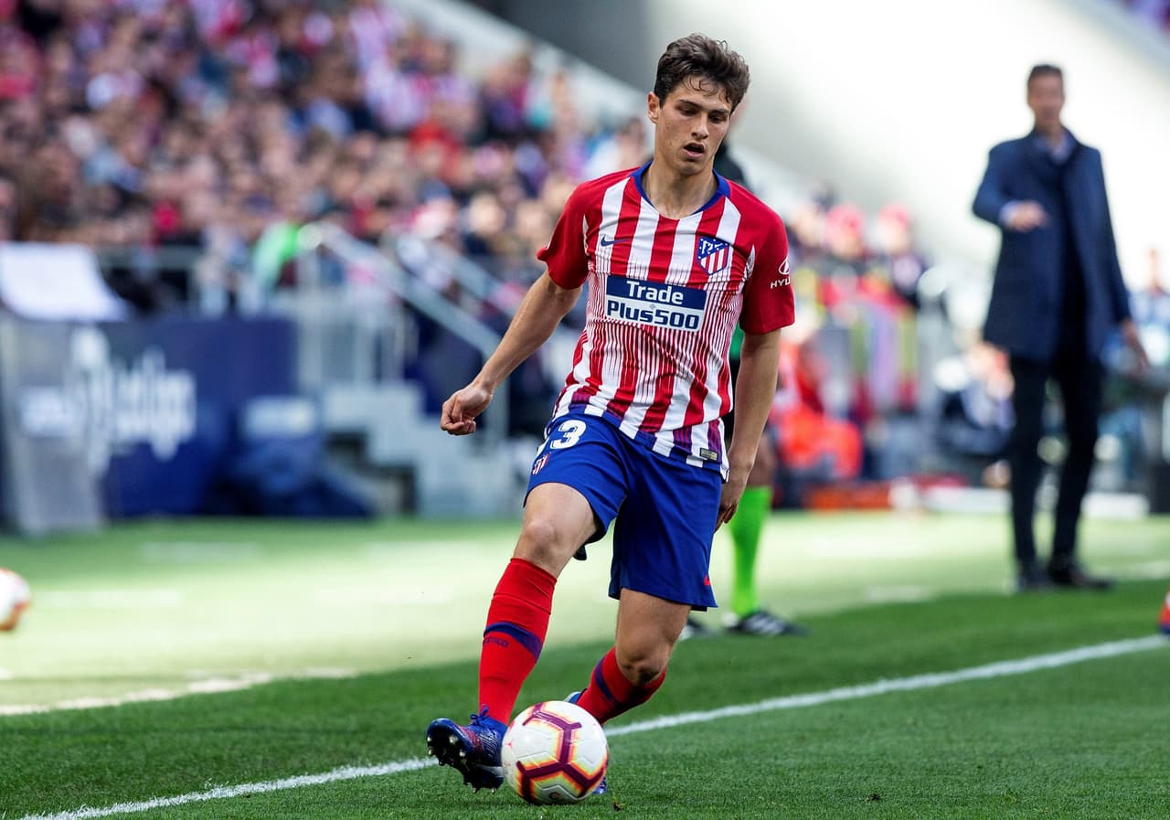 Era el debut oficial del sudamericano con el Atleti, aunque ya había sumado minutos en el primer equipo en partidos amistosos.
