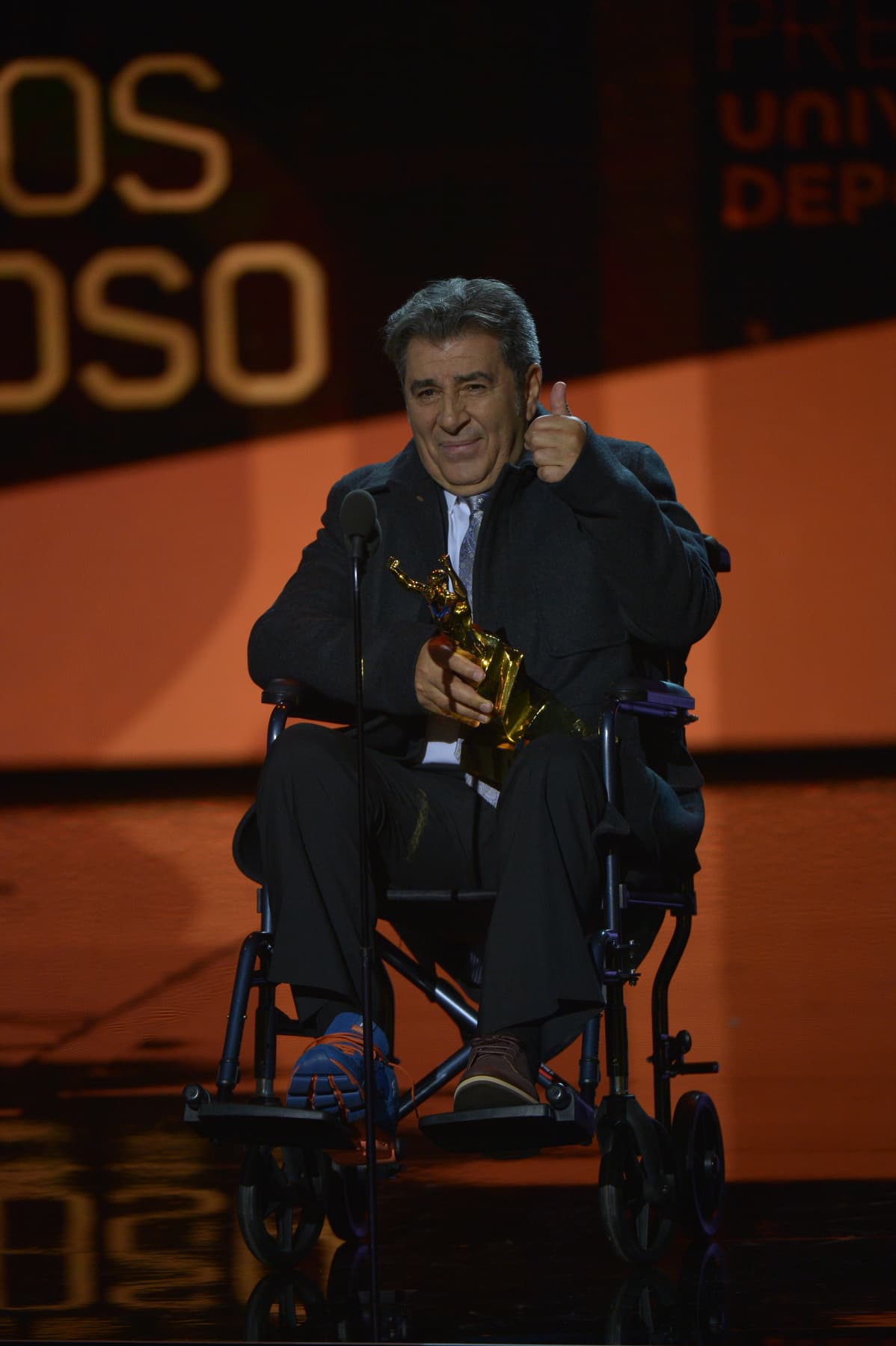 El premio a la Pasión Deportiva se lo llevó el entrenador del Veracruz Carlos Reinoso.