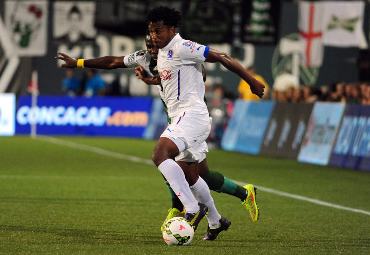 Ever Alvarado, hasta hace pocos días jugador del Olimpia de Honduras.