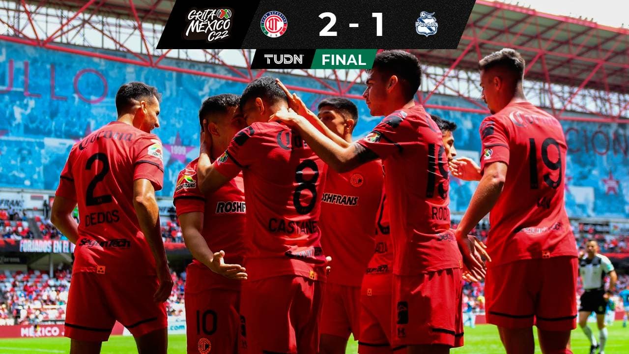 Toluca rompe racha negativa en casa y vence a Puebla