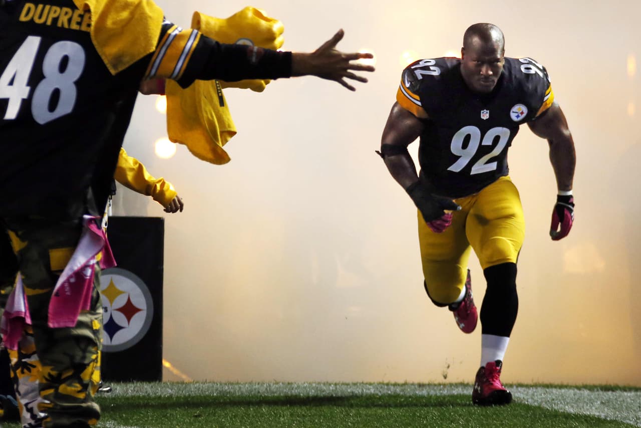 A James Harrison no le interesa si Landry Jones está listo o no contra Kansas City Chiefs.
