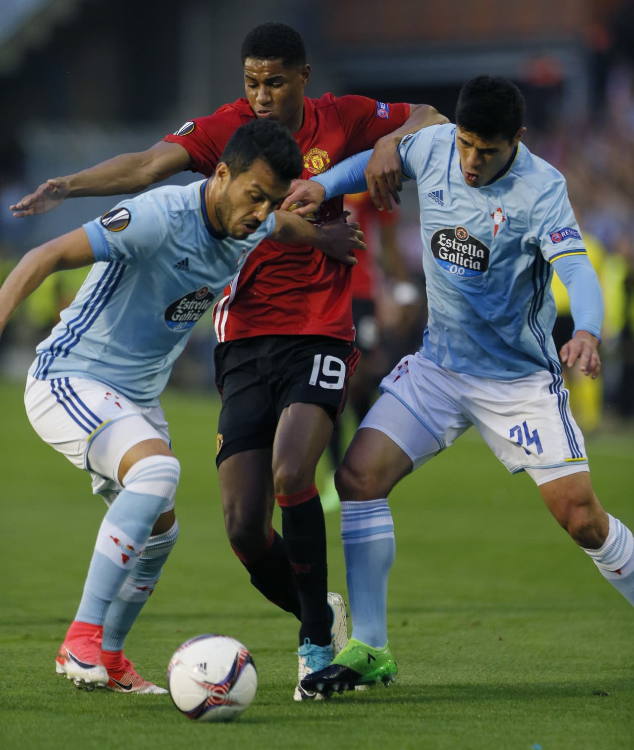 Quien sí habló con fútbol fue Rashford, autor del único gol del partido en la segunda parte.