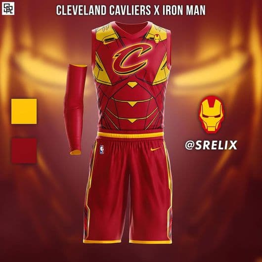 Cleveland Cavaliers = Iron Man