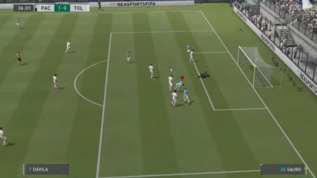 Kévin Álvarez, representando al Pachuca tundió 4-0 al ‘Pipe’ Pardo y al Toluca en la eLiga MX.