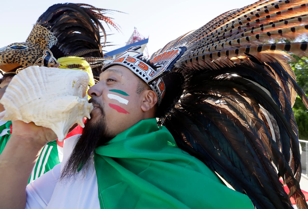 El estadio tuvo una amplia presencia de hinchas mexicanos que llegaron dispuestos a vivir la fiesta del Tri en la cancha.