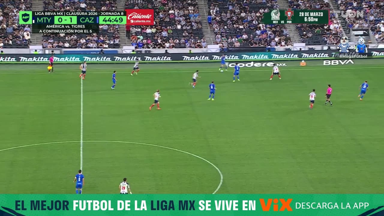 ¡La vi adentro! Omar Campos se iba a mandar un golazo para Cruz Azul vs. Monterrey