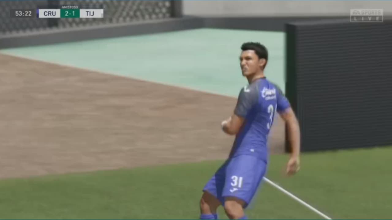 Miguel Barbieri cayó 2-1 en su visita al ‘Coloso de Santa Úrsula’ y la afición del Cruz Azul se ilusiona de nuevo en el futbol virtual.