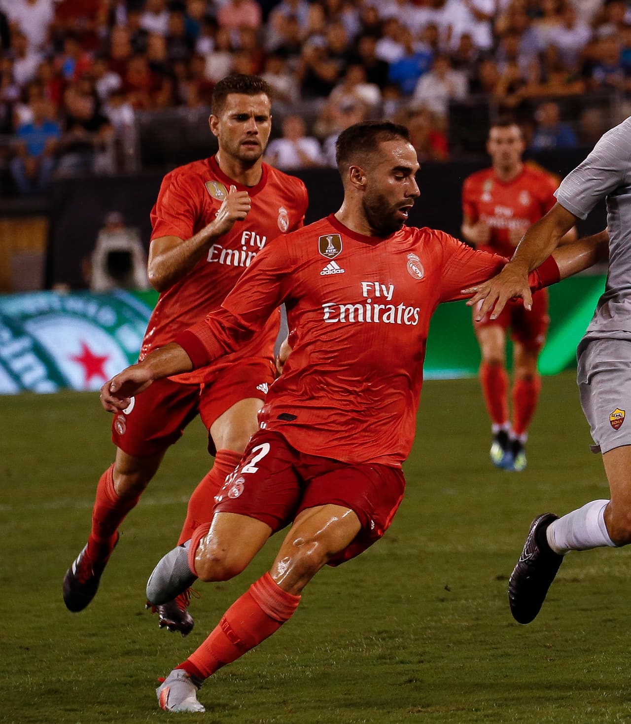Lateral derecho: Dani Carvajal / Reemplazo: Álvaro Odriozola