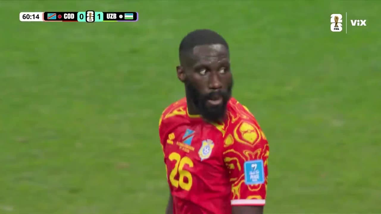 ¡Congo deja escapar clara oportunidad! Wissa cabecea mal