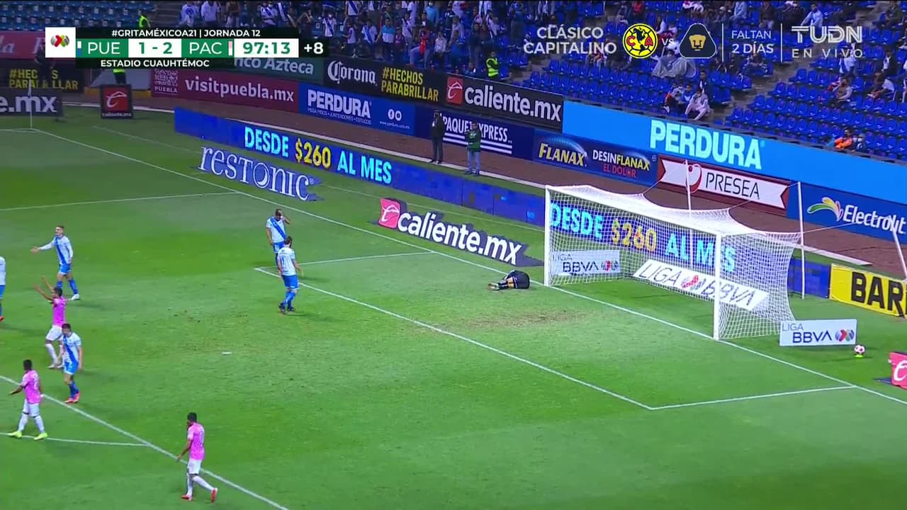 ¡TIRO ATAJADO! disparo por Daniel Álvarez.