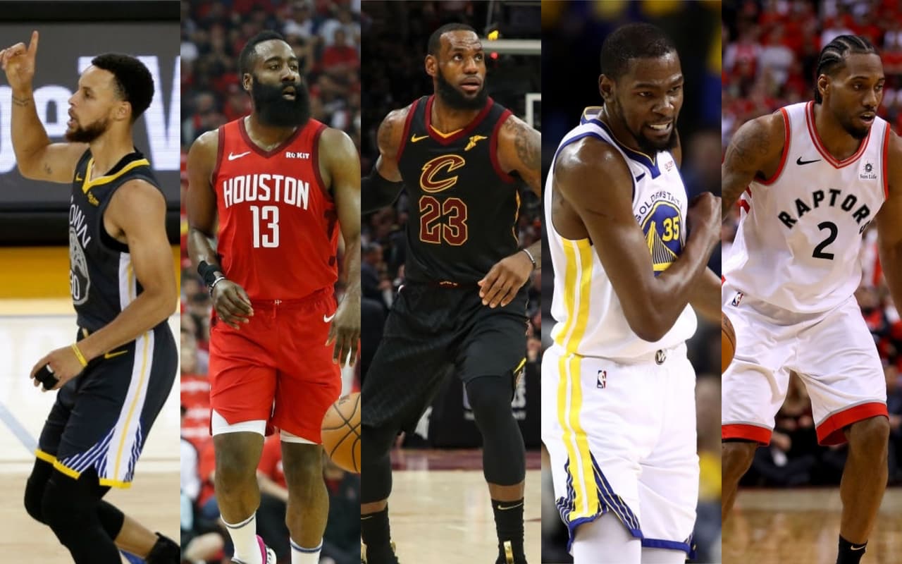 Según la NBA, este es el equipo ideal de la década que está por extinguirse