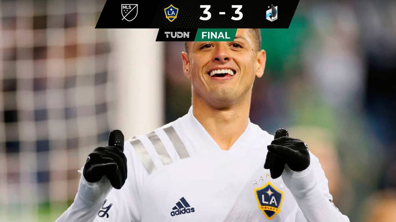 Javier 'Chicharito' Hernández marca doblete con el LA Galaxy