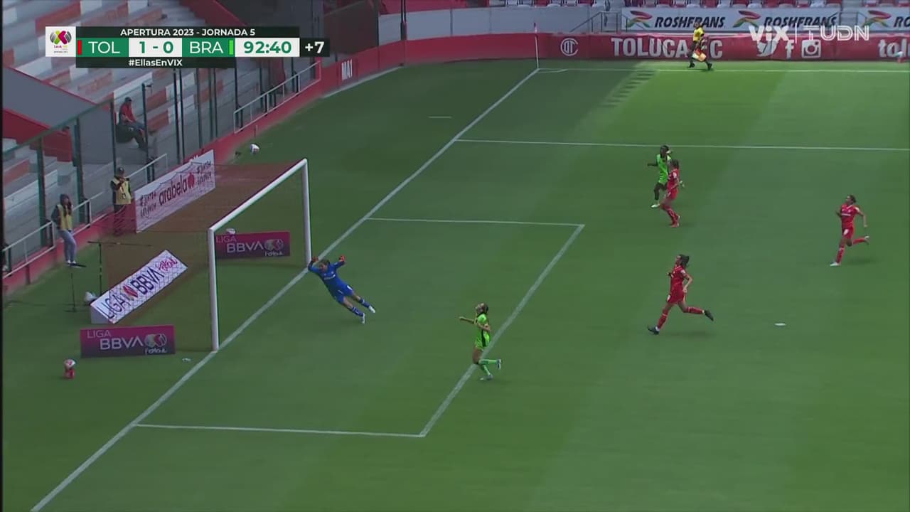 ¡La mandó hasta la frontera! Casarez se pierde el empate para Bravas