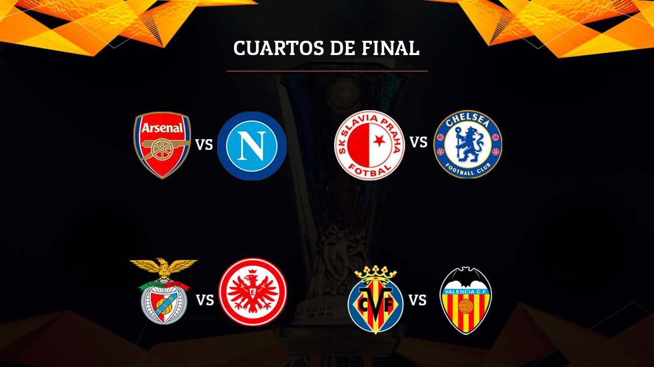 La Europa League definió sus Cuartos de Final