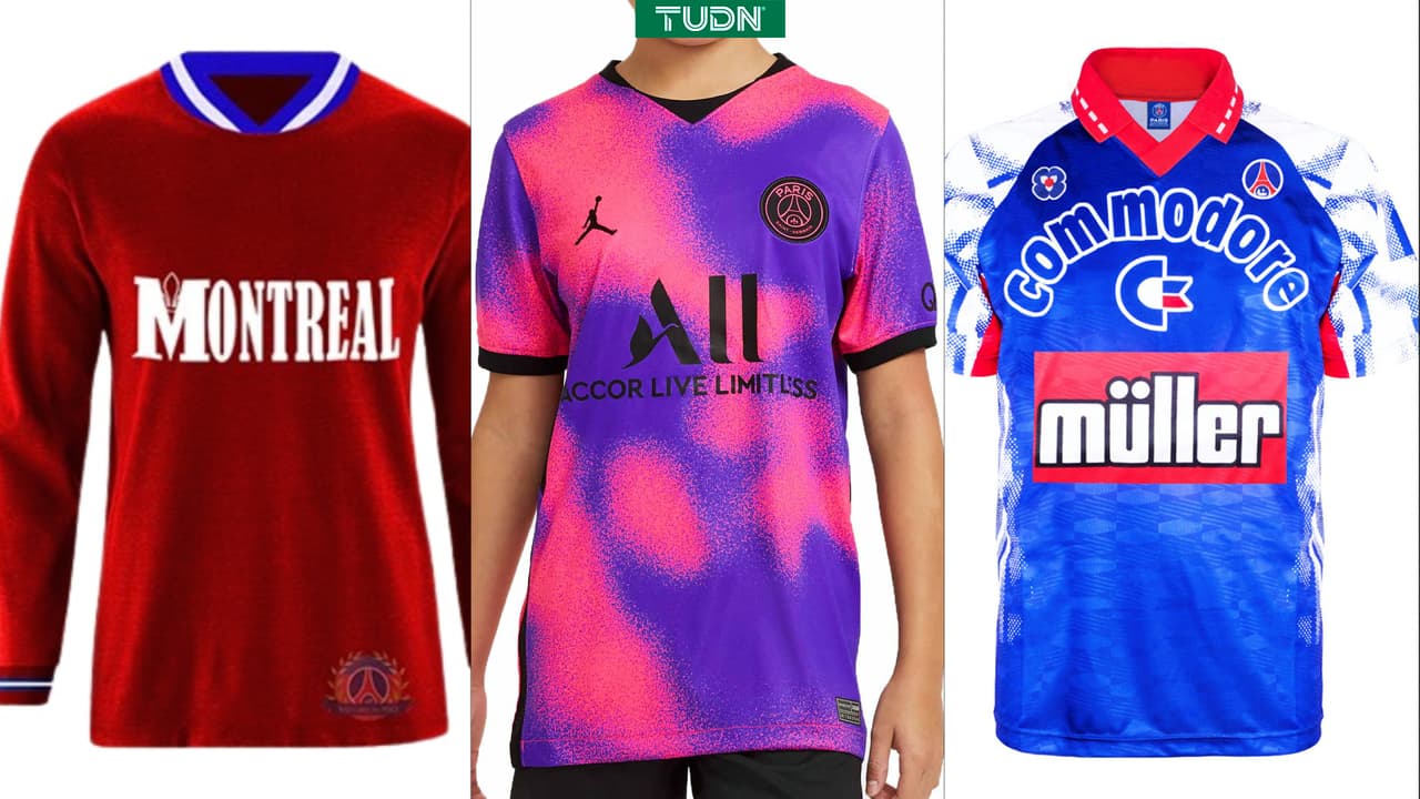Las 10 playeras más raras en la historia del PSG