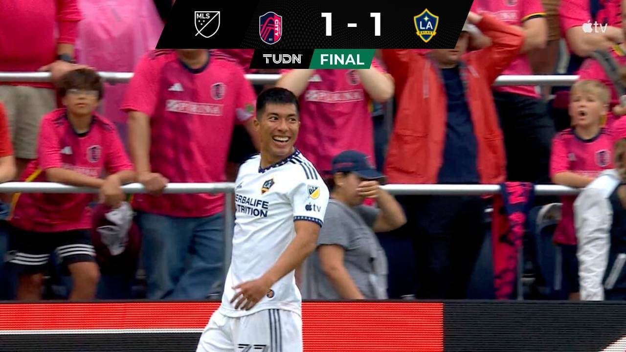 El Galaxy rescató un valioso empate de visitante ante el St. Louis City SC