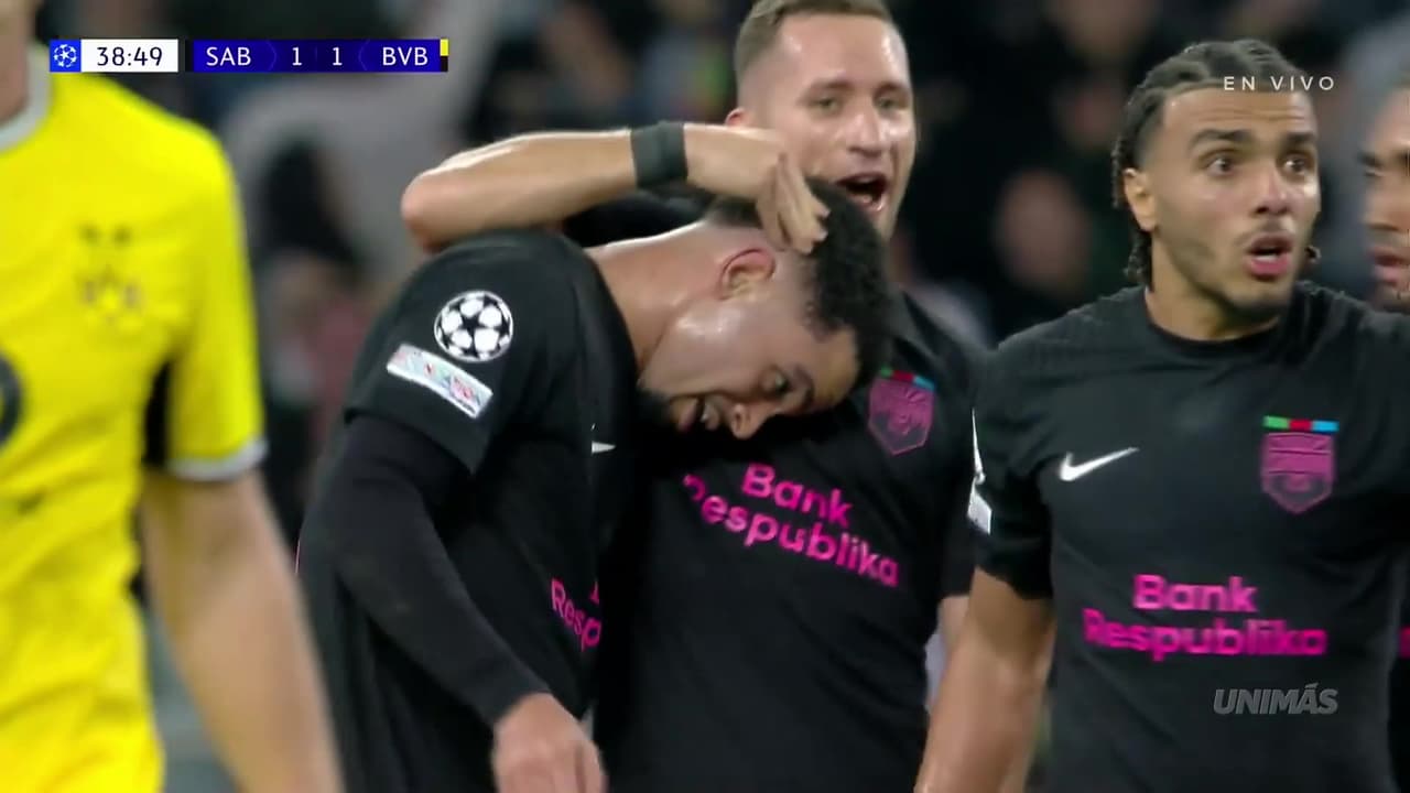 ¡A qué golazo nos acaba de regalar el Sabah en Champions vs. Dortmund!