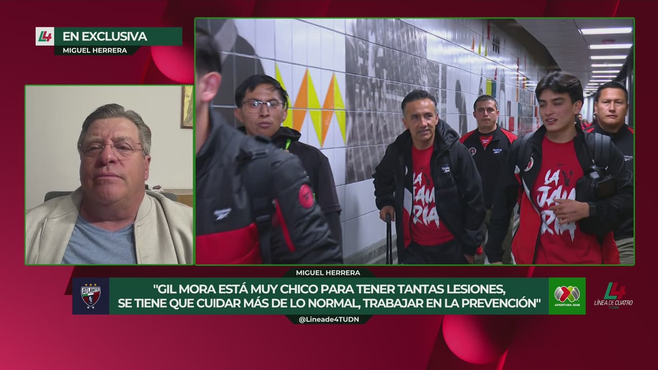 Miguel Herrera recomienda a Mora cuidarse para prevenir lesiones