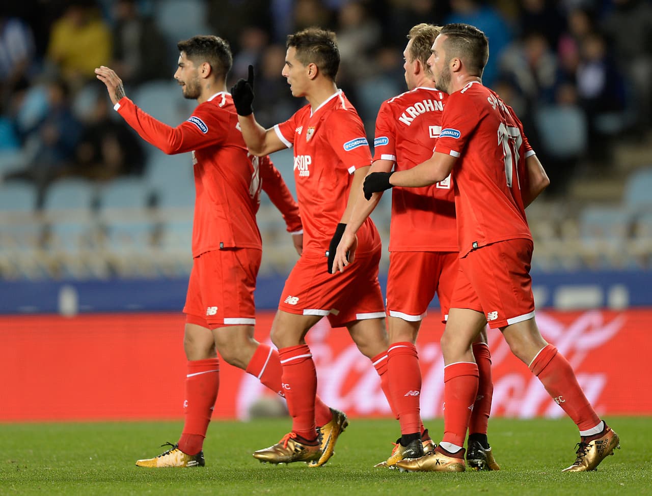 Anotación número 14 de Ben Yedder en lo que va de la temporada y cuarto en la presente edición de La Liga.