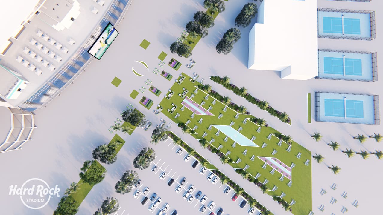 <b>Espacio para todos</b>
<br>Cada evento puede albergar hasta 230 autos, así como espacio que puede albergar grupos pequeños para una experiencia de observación íntima, pero social, que cumple con la distancia fuera de sus vehículos en la plaza sur del complejo.