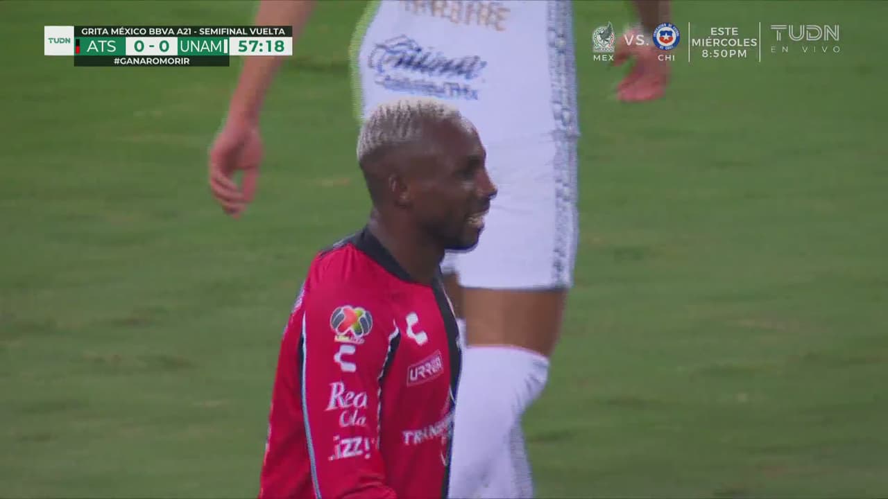 ¡Falla la más clara! Quiñones perdona a Pumas de cara al arco