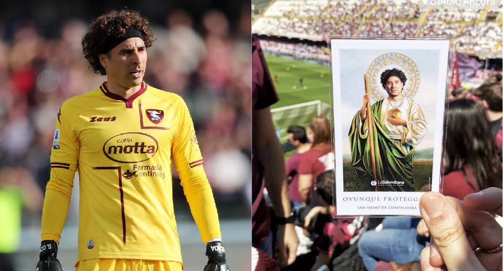 Memo Ochoa ya es considerado literalmente un ‘santo’ en el Salernitana